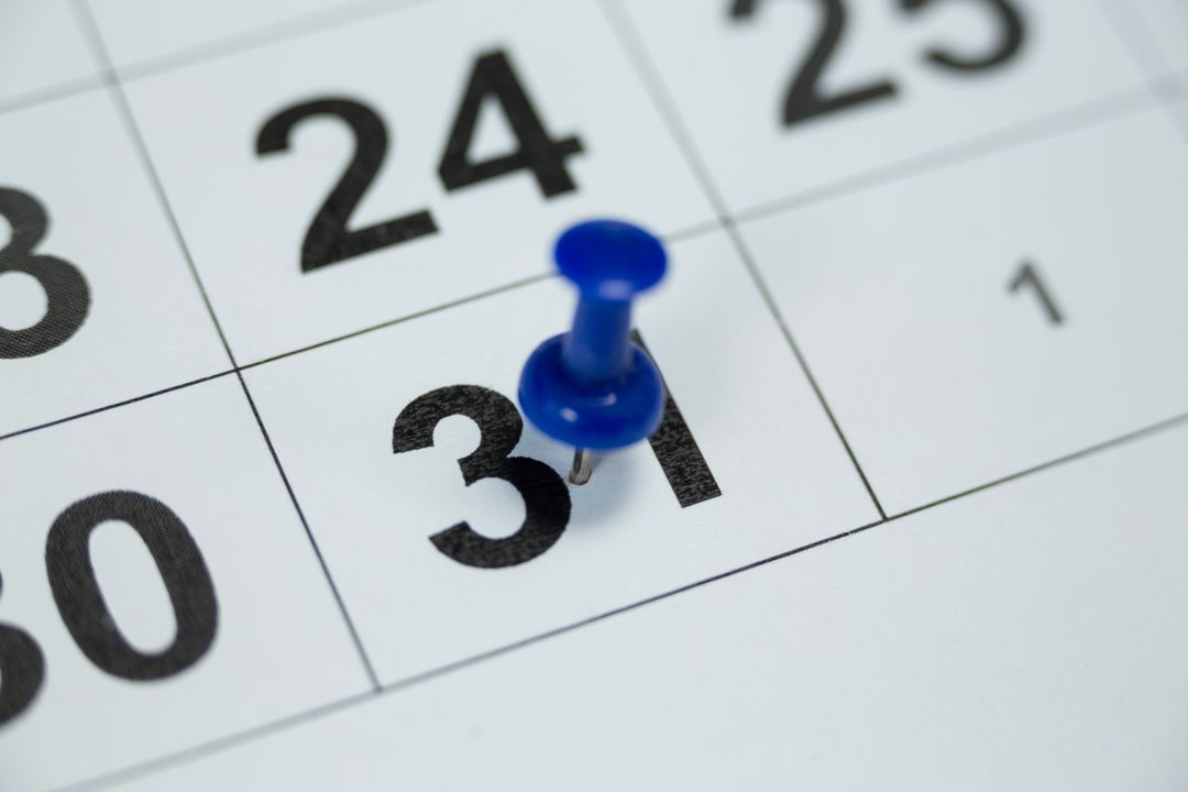 Calendário com pin azul marcando o dia 31 de dezembro de 2025. Prazo final para blindar lucros e dividendos.